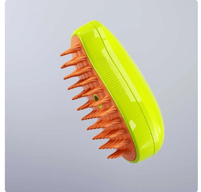 3-in-1 Silicone Pet Steam Brush - PetEss