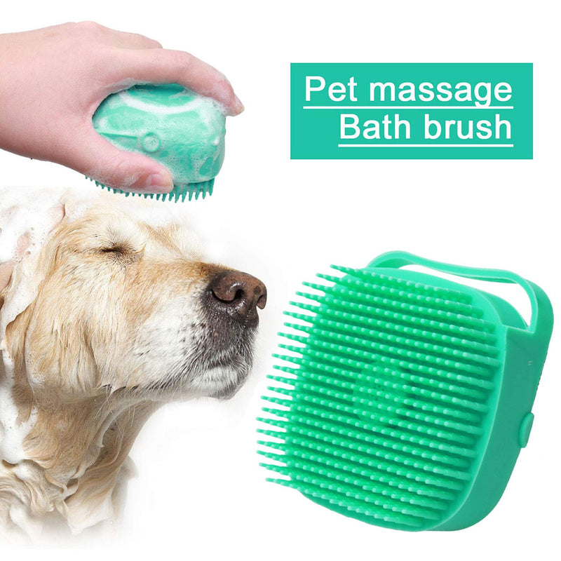 Pet Bathing Shampoo Massager Brush
